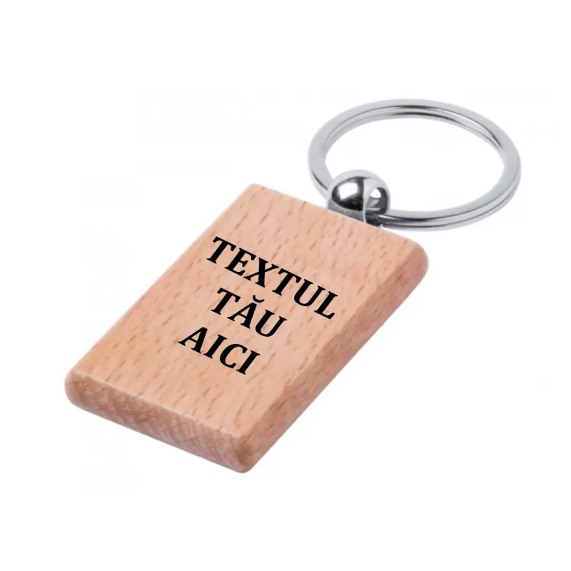 .pelton, breloc din lemn, se poate personaliza